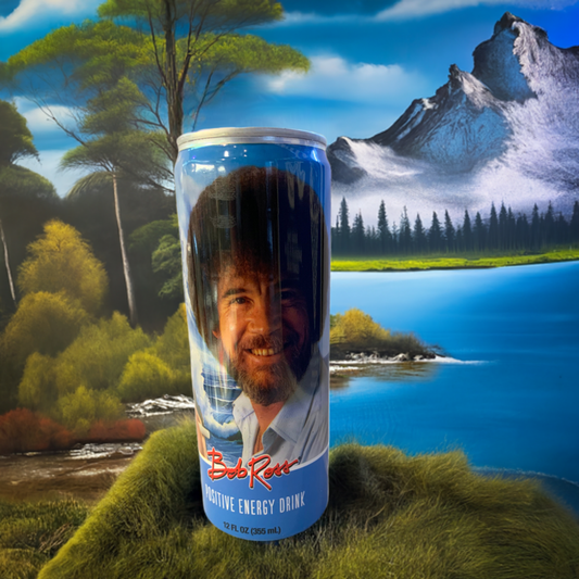 Bob Ross Positive Energy Drink