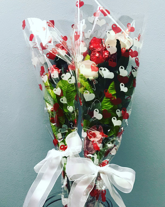 Milk Chocolate Roses Bouquet (includes 3)